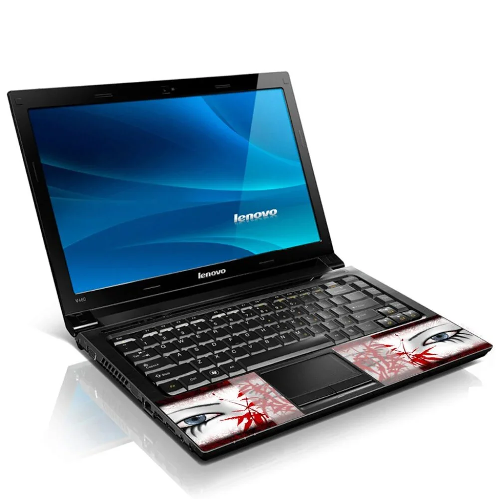 LSS 15.6 & 17.3 Inches Laptop Notebook Skin Sticker Decal - Red Secretive Eye